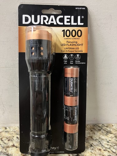New duracell 000 lumen - new, 1,000