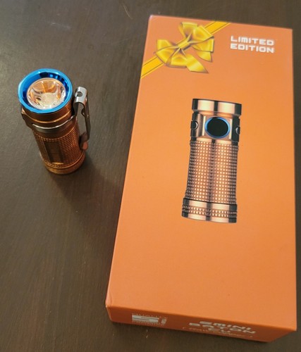 Olight mini baton - baton, copper