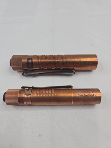 Olight copper flashlight - copper,
