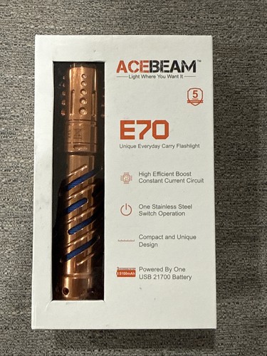 Acebeam e70 led - e70, flashlight